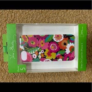 Vera Bradley/Snap On Case for iPhone 5/Va Va Bloom